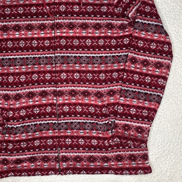 Columbia Fair Isle Full Zip Hoodie: Size Medium - Picture 5 of 10